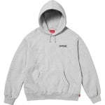 Supreme Anarchy Hooded Sweatshirt (FW24) - Heather Grey