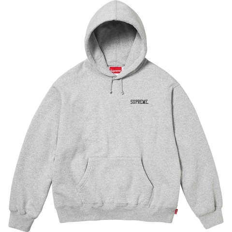 Supreme Anarchy Hooded Sweatshirt - Heather Grey