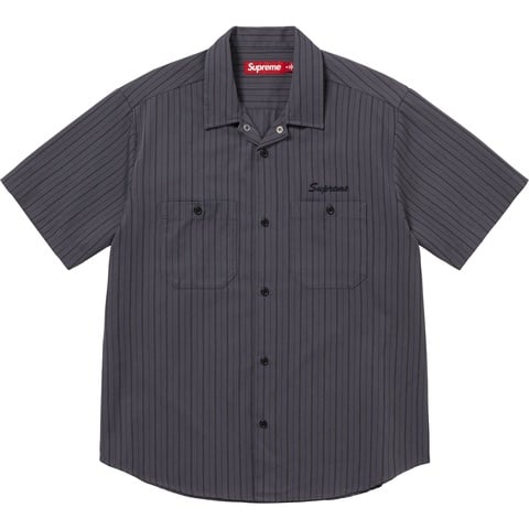Supreme AOI Eyes S/S Work Shirt - Stripe