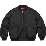 Supreme AOI Quilted Work Jacket (FW24) - Black