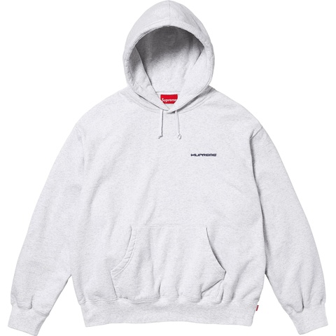 Supreme AOI Stacked Hooded Sweatshirt - Ash Grey