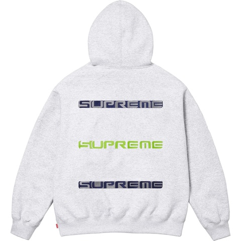 Supreme AOI Stacked Hooded Sweatshirt - Ash Grey