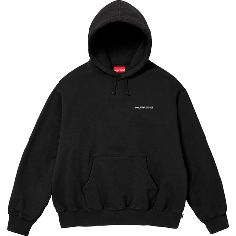 Supreme AOI Stacked Hooded Sweatshirt - Black