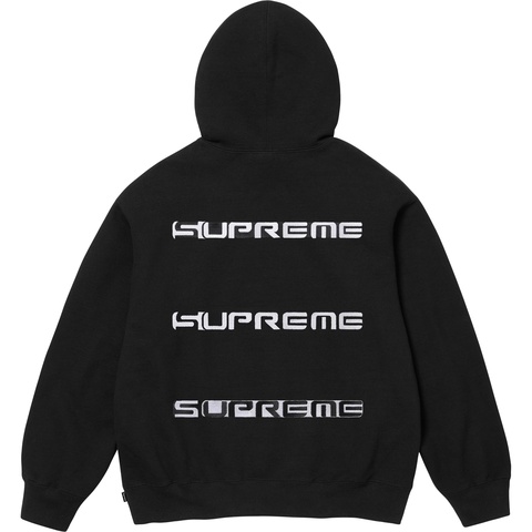 Supreme AOI Stacked Hooded Sweatshirt - Black