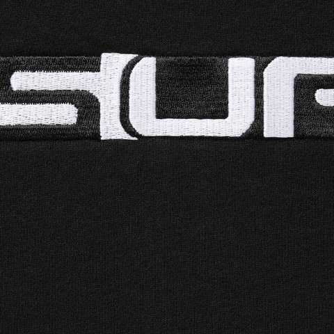 Supreme AOI Stacked Hooded Sweatshirt - Black