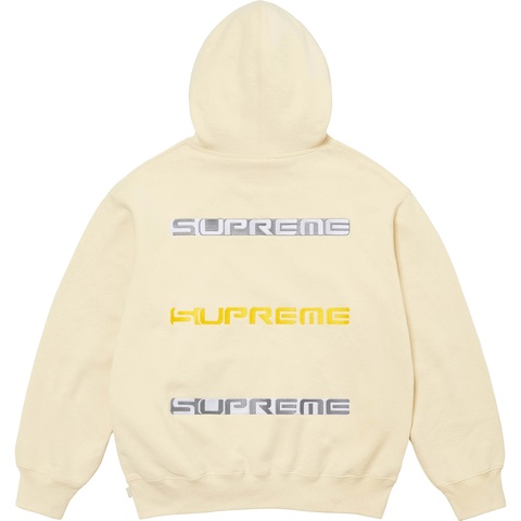 Supreme AOI Stacked Hooded Sweatshirt - Dark Natural