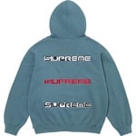 Supreme AOI Stacked Hooded Sweatshirt (FW24) - Slate