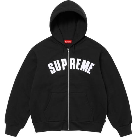 Supreme Arc Thermal Zip Up Hooded ネイビー S Arc Thermal Lined Zip Up Hooded Sweatshirt - Supreme