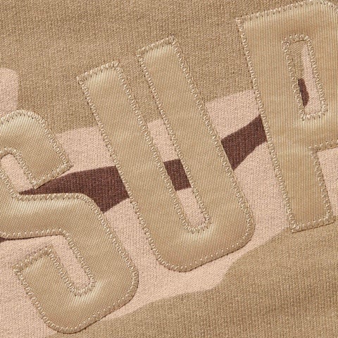 Supreme Arc Thermal Lined Zip Up Hooded Sweatshirt - Desert Camo