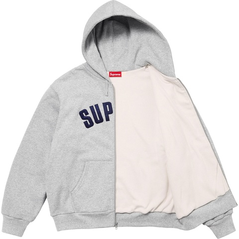 Arc Thermal Lined Zip Up Hooded Sweatshirt - Supreme
