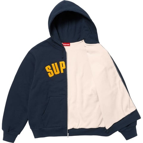 Arc Thermal Lined Zip Up Hooded Sweatshirt - Supreme