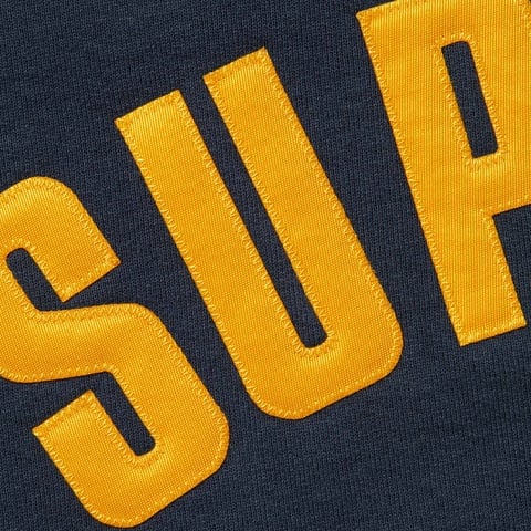 Supreme Arc Thermal Lined Zip Up Hooded Sweatshirt - Navy