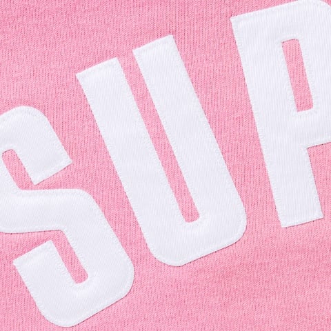 Supreme Arc Thermal Lined Zip Up Hooded Sweatshirt - Pink