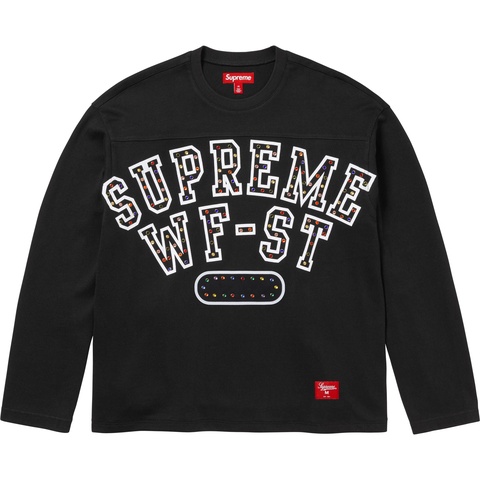 Supreme Athletic Studded L/S Top - Black