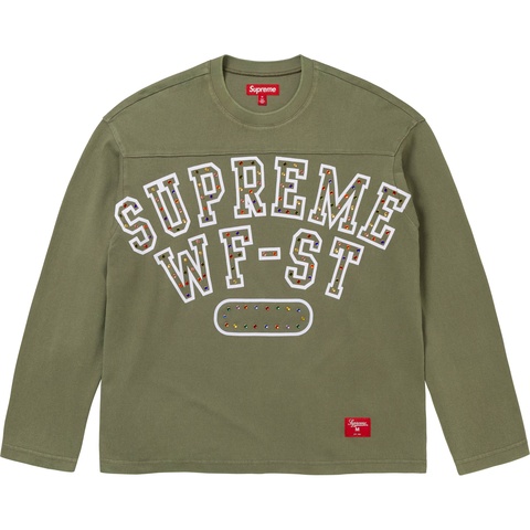 Supreme Athletic Studded L/S Top - Olive