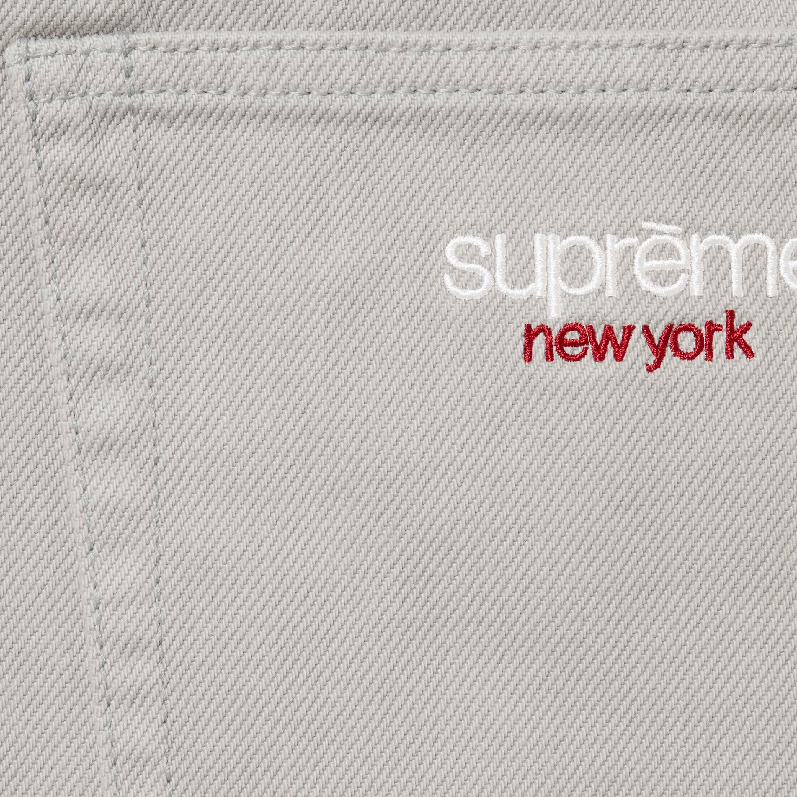 Supreme Baggy Jean (FW24) - Grey - $168