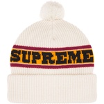 Supreme Big Stripe Beanie (FW24) - Natural