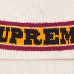 Supreme Big Stripe Beanie (FW24) - Natural