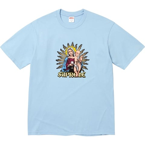 Supreme Blood Tee - Powder Blue