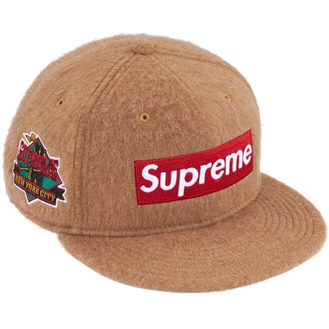 Supreme Brushed Wool Box Logo New Era® - Camel