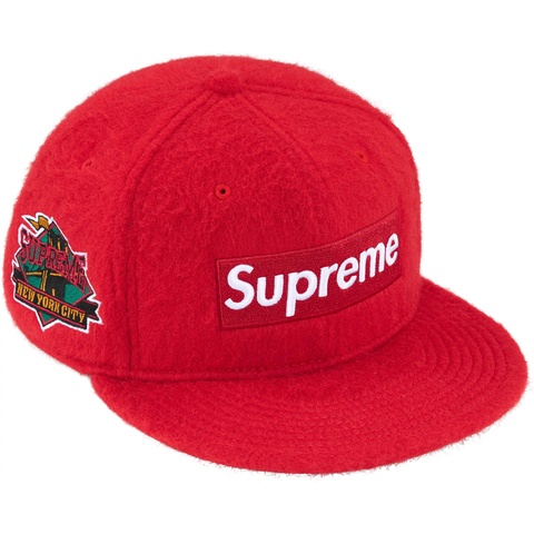 四*ン様 Supreme Brushed Wool Box Logo New E Brushed Wool Box Logo New Era® - fall/winter 2024 - Supreme