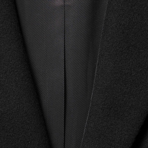 Supreme Brushed Wool Suit - Black