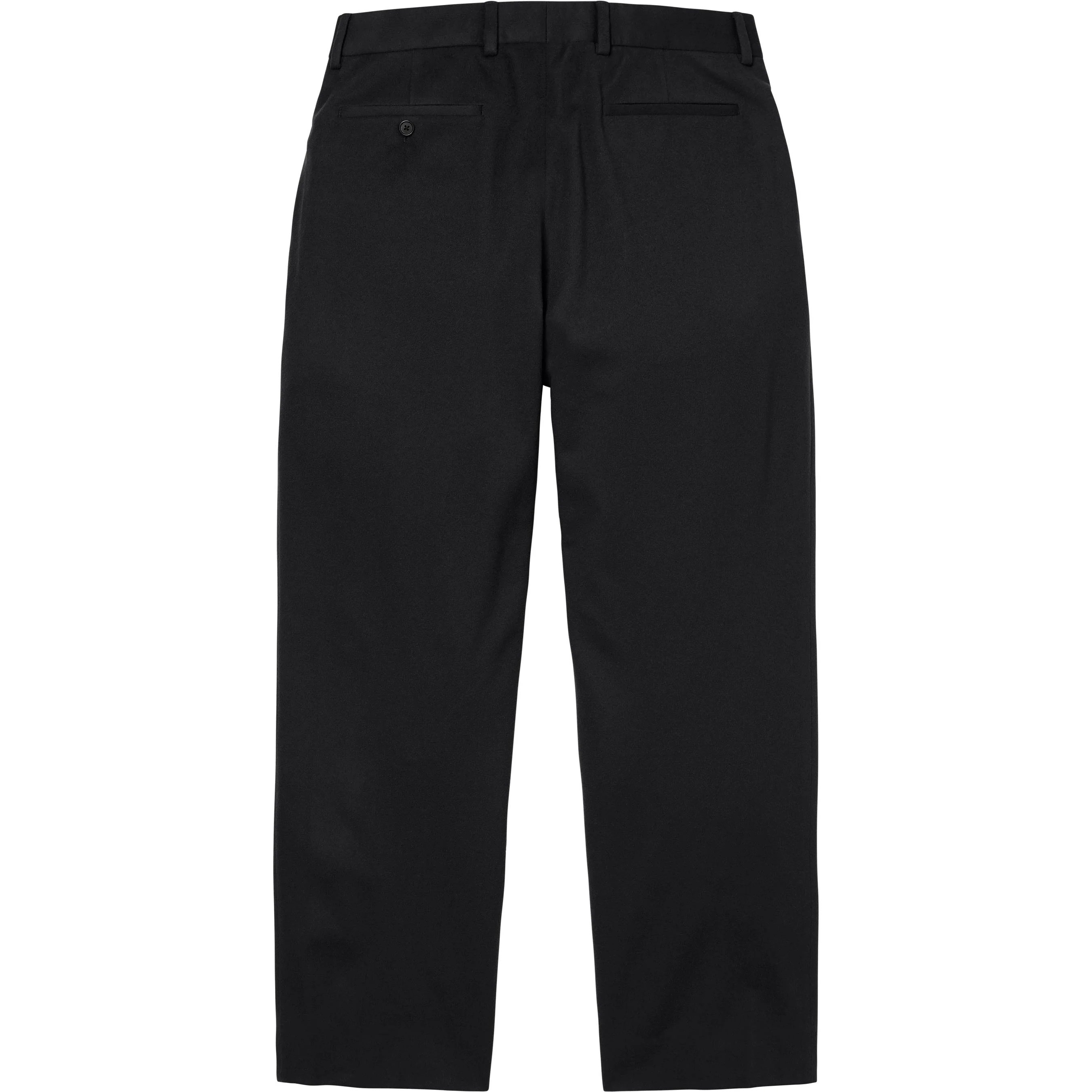 Supreme Brushed Wool Suit (FW24) - Black - $798