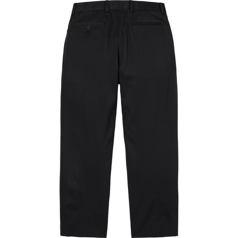 Supreme Brushed Wool Suit - Black