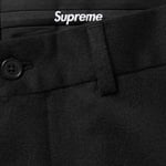 Supreme Brushed Wool Suit (FW24) - Black