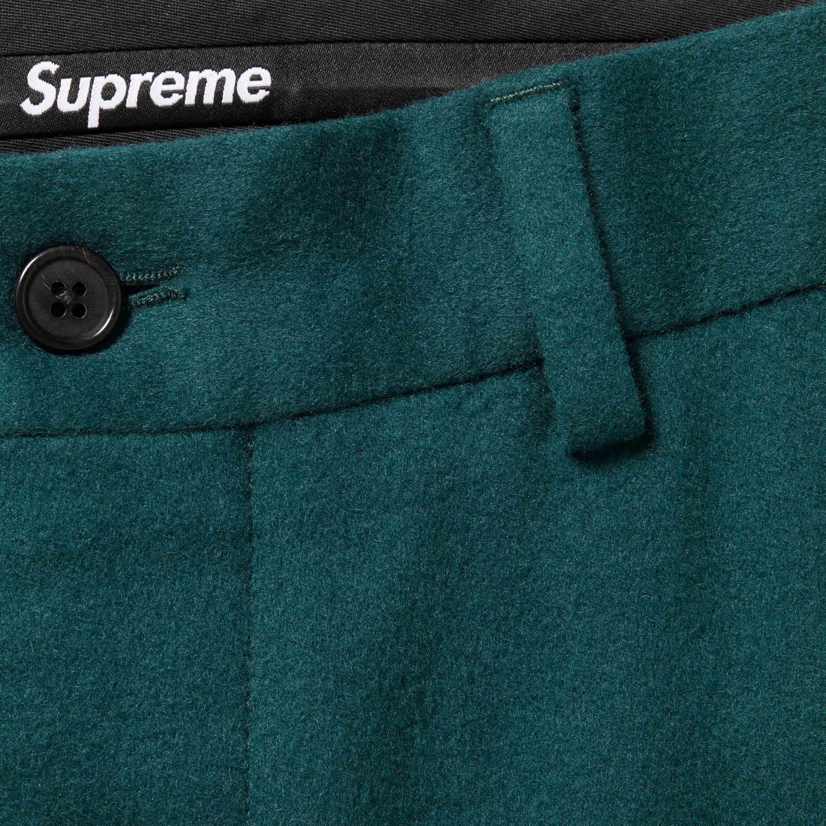 Supreme Brushed Wool Suit (FW24) - Teal - $798