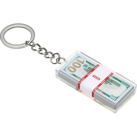 Supreme Cash Paperweight Keychain - Multicolor