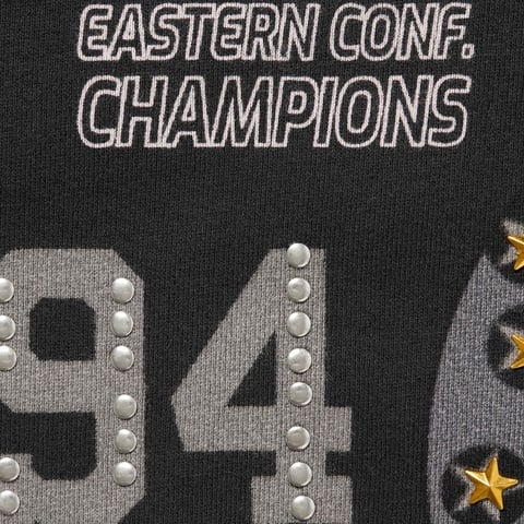 Supreme Champions Studded Hooded Sweatshirt - Black