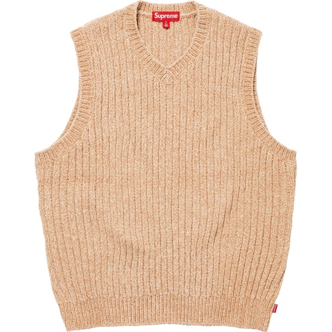 Chenille Sweater Vest - fall/winter 2024 - Supreme