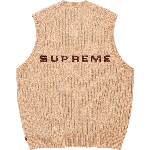 Chenille Sweater Vest - fall/winter 2024 - Supreme