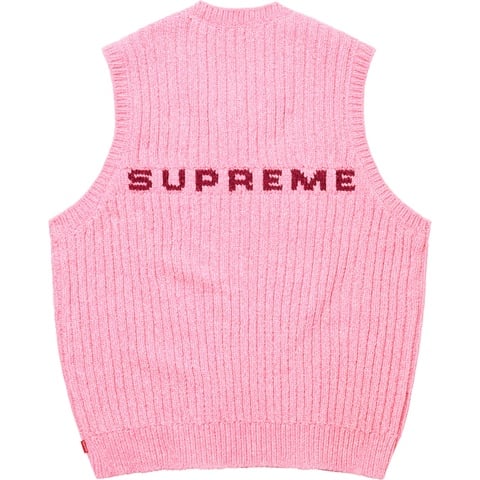 Chenille Sweater Vest - fall/winter 2024 - Supreme