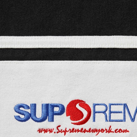Supreme Chest Stripe Rugby - Black