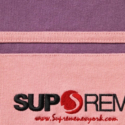 Supreme Chest Stripe Rugby - Purple