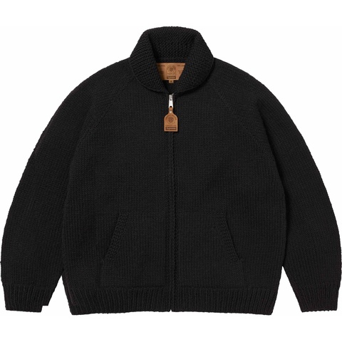 Supreme Child Of Hell Cowichan Sweater - Black