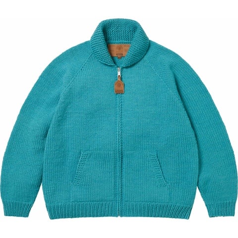Supreme Child Of Hell Cowichan Sweater - Blue