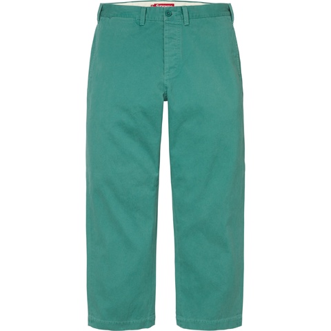 Supreme Chino Pant - Dark Mint