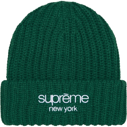 帽子 Supreme Classic Logo ChunkyRibbed Beanie Fall/Winter 2023 Preview – Supreme