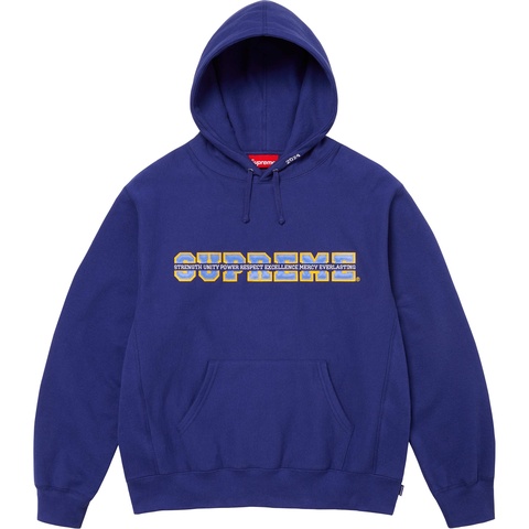 Collegiate Acronym Hooded Sweatshirt - Supreme