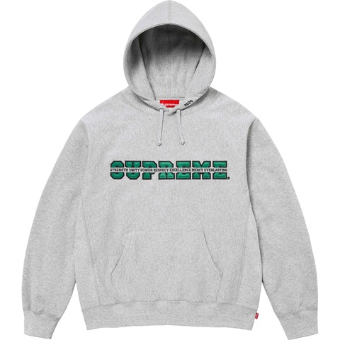 Collegiate Acronym Hooded Sweatshirt - Supreme