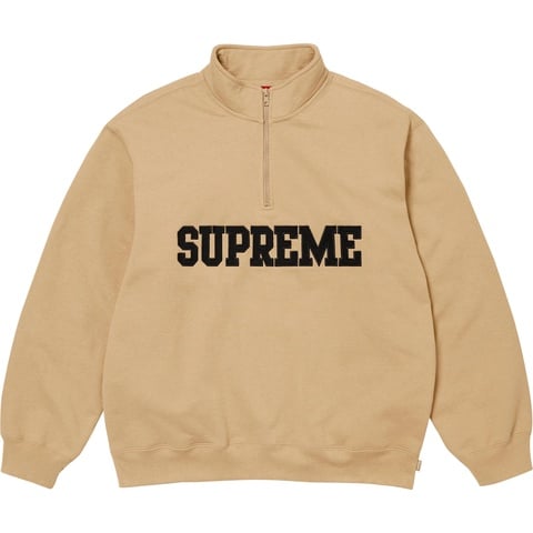 Collegiate Half Zip Pullover - fall/winter 2024 - Supreme