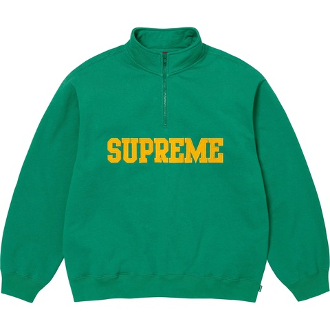 Collegiate Half Zip Pullover - fall/winter 2024 - Supreme
