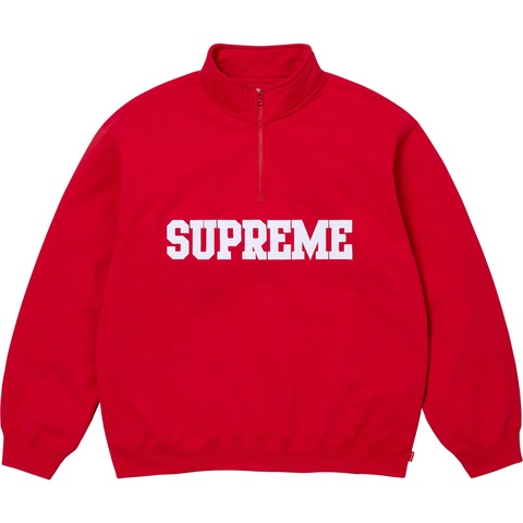 Collegiate Half Zip Pullover - fall/winter 2024 - Supreme