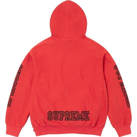 【新品】Supreme $ Hooded Sweatshirt /M Collegiate Sleeve Hooded Sweatshirt - Supreme