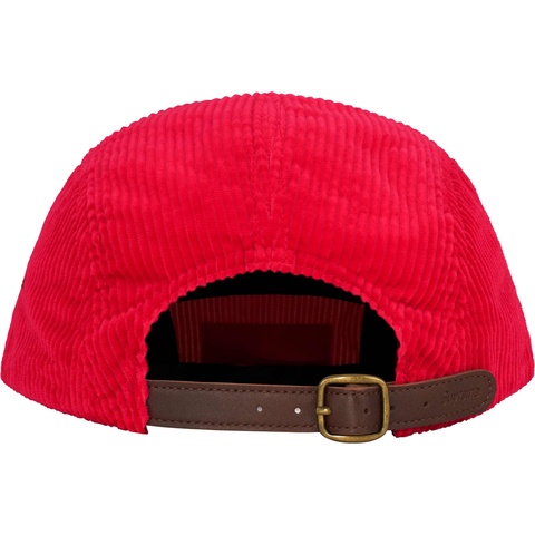 Supreme Corduroy Camp Cap - Red