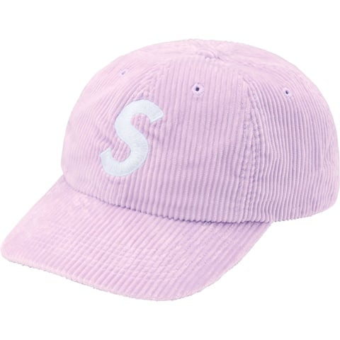 Supreme Corduroy S Logo 6-Panel - Light Purple