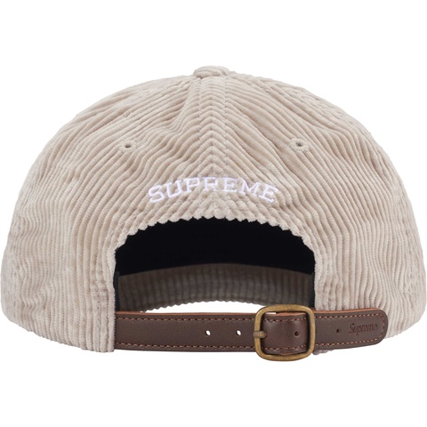 Supreme Corduroy S Logo 6-Panel - Stone